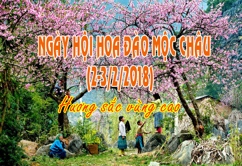 Ngày hội hoa đào Mộc Châu 2018